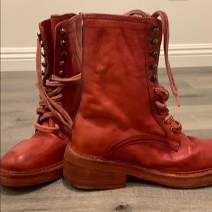 Free People Santa Fe Lace-Up Boot // Roper